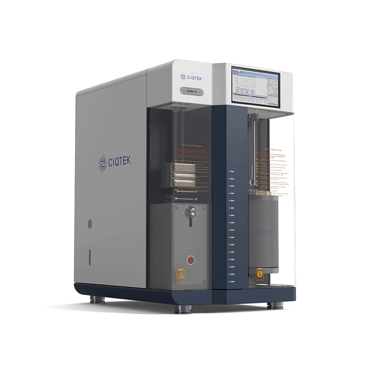 Analisador automático de área de superfície e porosimetria CIQTEK BET Série CIQTEK EASY-V