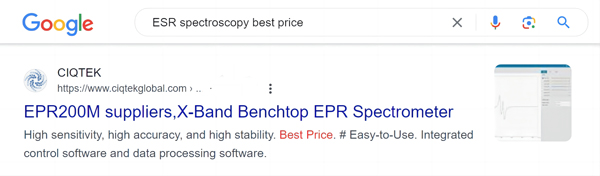 melhor preço espectroscopia de ressonância de rotação eletrônica