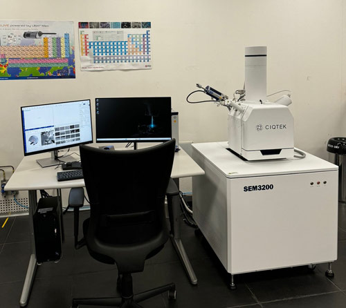 CIQTEK Tungsten Filament SEM3200 Installation in Italy