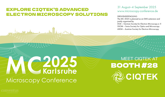 CIQTEK participará da Conferência de Microscopia MC2025 em Karlsruhe, Alemanha