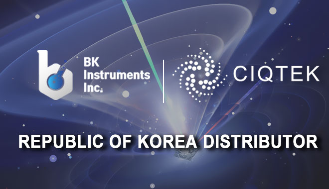 CIQTEK nomeia BK Instruments Inc. como distribuidor na República da Coreia