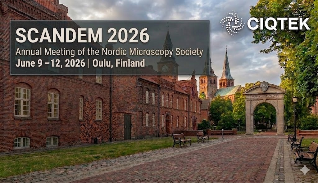 Turnê Global da CIQTEK: Apresentando Soluções Avançadas de Microscopia Eletrônica de Varredura (MEV) na SCANDEM 2026, Dinamarca.
