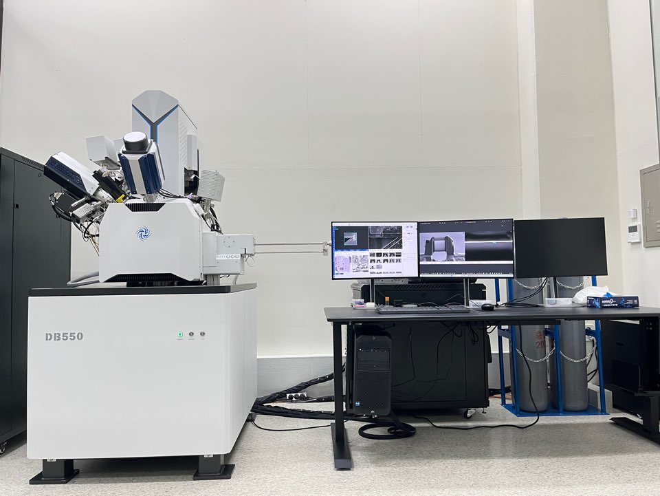 CIQTEK DB550 FIB-SEM instalado no Instituto de Pesquisa Científica CLARE, Coreia do Sul