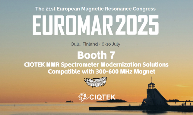 CIQTEK no 21º Congresso Europeu de Ressonância Magnética EUROMAR 2025, Estande nº 7
