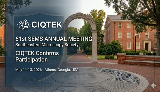 A CIQTEK apresentará tecnologia avançada de microscopia eletrônica de varredura (MEV) e suporte local nos EUA na SEMS 2026.