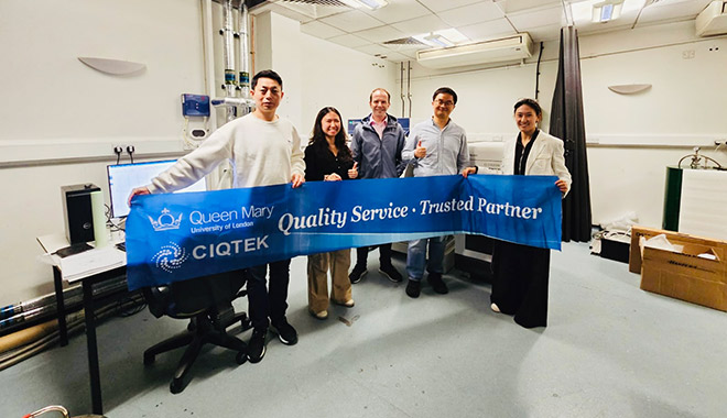 CIQTEK conclui o primeiro projeto de modernização de EPR do mundo na Queen Mary University of London